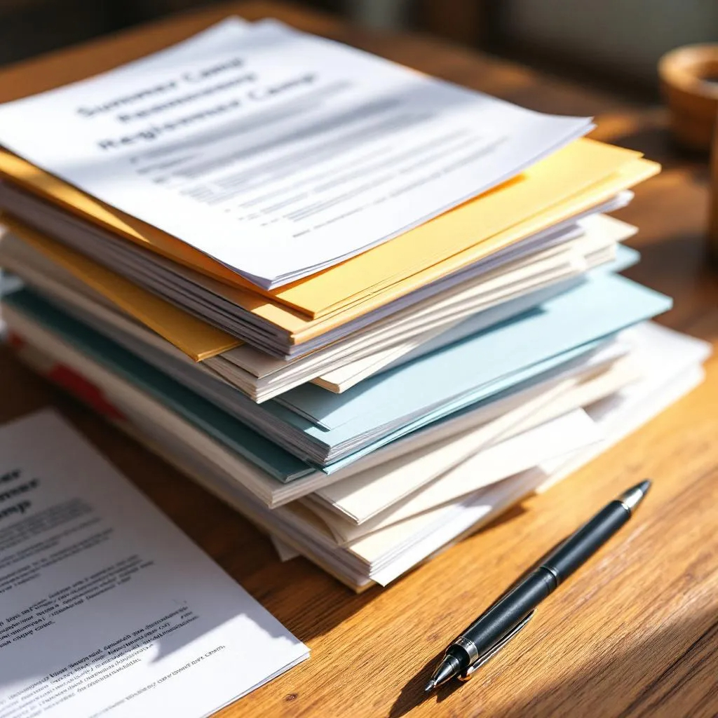 Документы лагеря