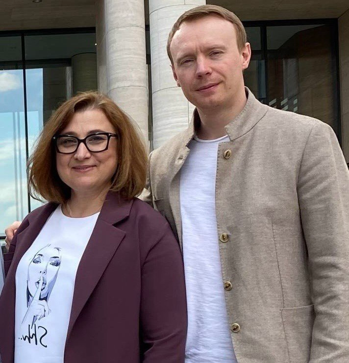Елена Сахарова и Руслан Жиговец