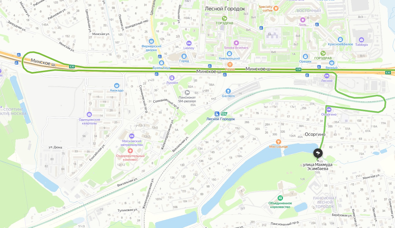 Схема проезда